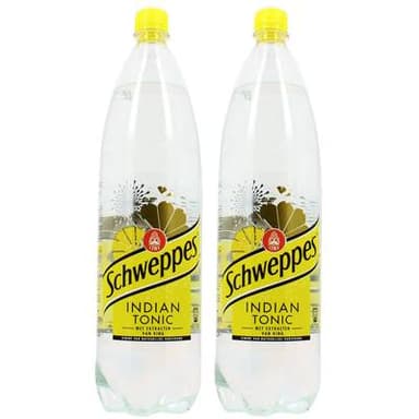Schweppes Indian Tonic, Lot de 2x1,5L