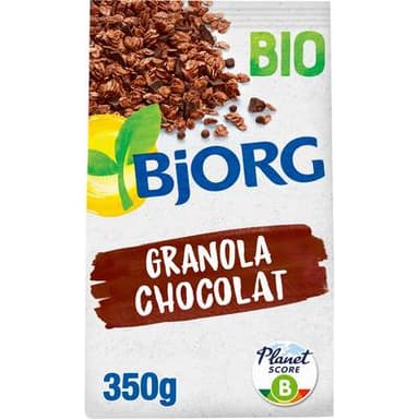 Bjorg Céréales Granola Chocolat Bio, 350g