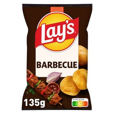 Lay's Chips ondulées saveur barbecue rib's, 120g