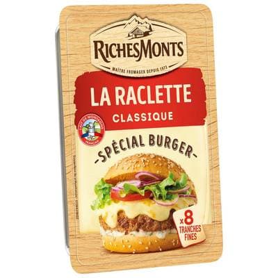 Richesmonts Raclette burger, 140g
