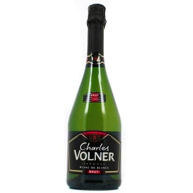 Charles Volner Vin mousseux brut blanc de blanc 12°, 75cl
