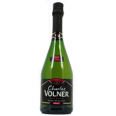 Charles Volner Vin mousseux brut blanc de blanc 12°, 75cl