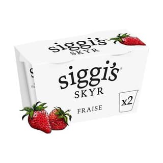 Siggi's Skyr fraise 2%mg, 2x140g