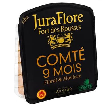 Juraflore Comté en bloc affiné 9 mois AOP, 200g