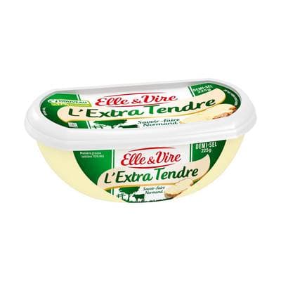 Elle&Vire Beurre demi sel extra tendre, 225g