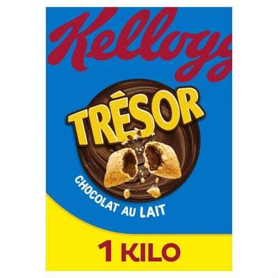 Kellogg's Céréales Trésor Chocolat au Lait, 1Kg