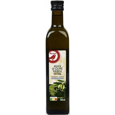 Auchan Huile d'Olive vierge extra origine Grèce, 50cl