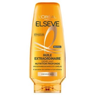 Elsève Après-Shampooing Démêlant Nutrition Profonde Huile Extraordinaire, 200ml