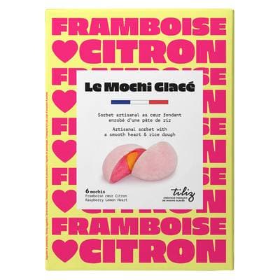 Le Mochi Glacé Mochi glacé framboise cœur citron, 210g