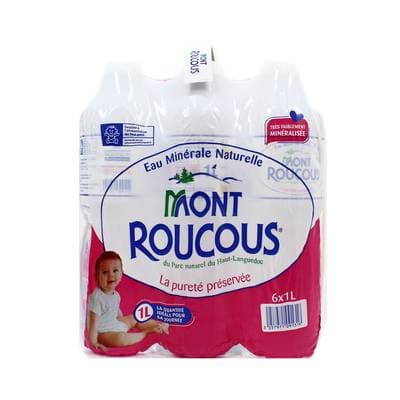 Mont Roucous Eau minérale naturelle, 6x1L