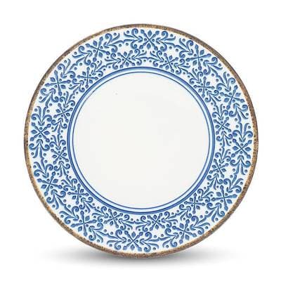 Collection Azul Assiette plate 27cm bleu Azul, 1 pièce