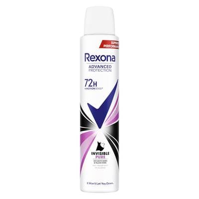 Rexona Déodorant Anti-Transpirant Invisible Pure, 200ml