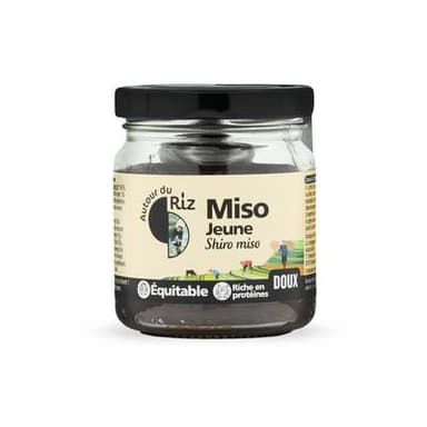 Autour Du Riz Miso blanc pasteurisé Shiro bio, 200g