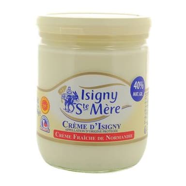 Isigny Ste mère Crème Fraîche 40% Mg AOP Epaisse, 40cl