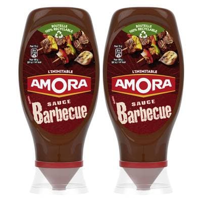 Amora Sauce Barbecue, Lot de 2x490g
