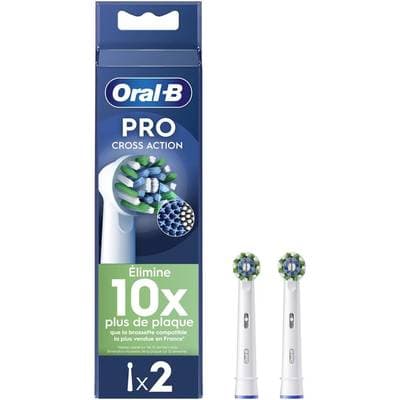 Oral B Brossettes Cross Action Pro, 2 brossettes