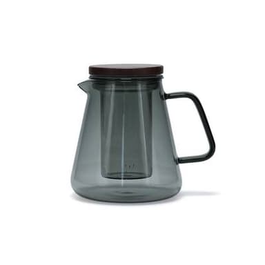Collection Luma Théière 93cl avec filtre en verre et couvercle gris Luma, 1 pièce
