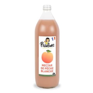 Pauline Nectar de pêche blanche, 1L