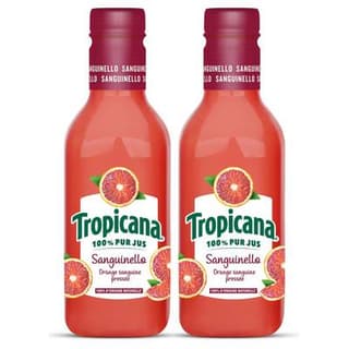 Tropicana Jus d'Orange Sanguinello, Lot de 2x90cl