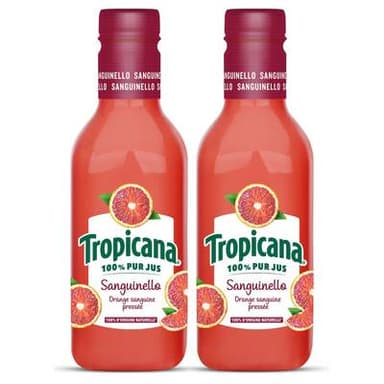 Tropicana Jus d'Orange Sanguinello, Lot de 2x90cl