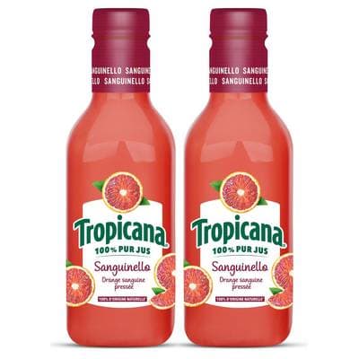 Tropicana Jus d'Orange Sanguinello, Lot de 2x90cl