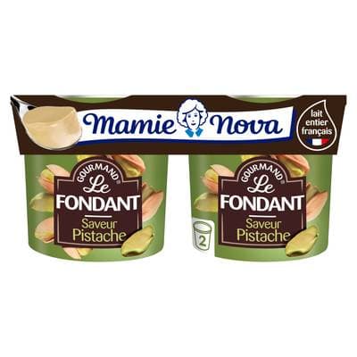 Mamie Nova Yaourt Gourmand pistache, 2x150g