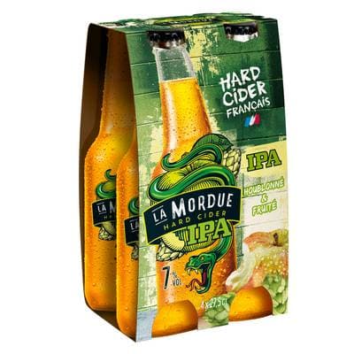 La Mordue Hard Cider IPA 7°, 4x27,5cl