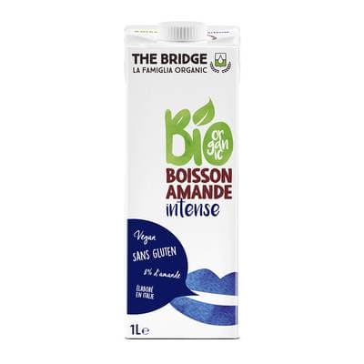 The Bridge Boisson amande bio intense 8%, 1L