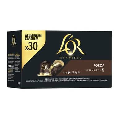 L'or Espresso Café Forza N°9 X30, 30 capsules