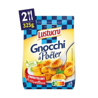 Lustucru Gnocchi à Pôeler, 325g