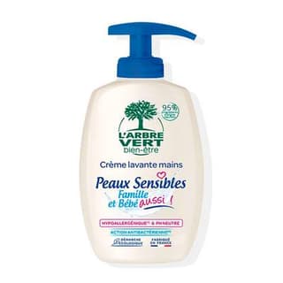 L'Arbre Vert Bien-Etre Crème lavante mains hydratante, 300ml