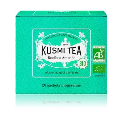 Kusmi Tea Infusion rooibos amande bio, 20 sachets