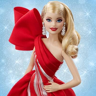 0887961689211 - Barbie - Mattel - Poupée Barbie Noël 2019 Blonde