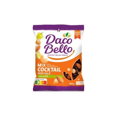 Daco Bello Fruits secs Mix cocktail non salé, 350g
