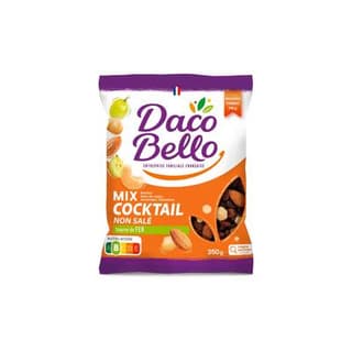 Daco Bello Fruits secs Mix cocktail non salé, 350g