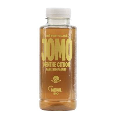 Jomo Thé vert glacé menthe citron Bio, 35cl