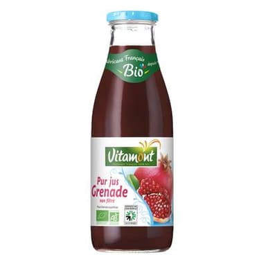 Vitamont Pur jus de grenade Bio, 1L