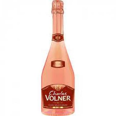 Charles Volner Vin mousseux brut rosé, 75cl