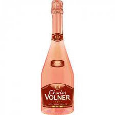 Charles Volner Vin mousseux brut rosé, 75cl