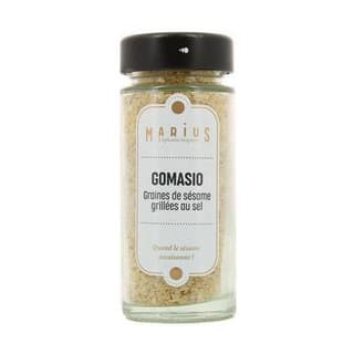 Marius, L'Épicerie Inspirée Gomasio - Graine de Sésame Grillés au Sel, 45g