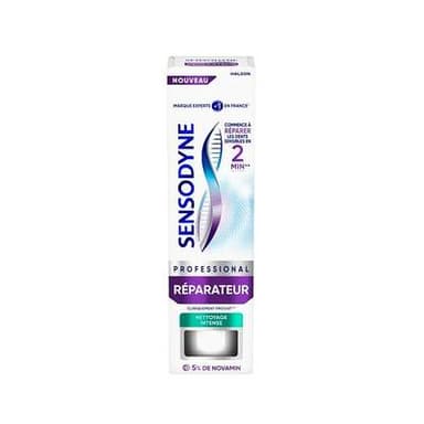 Sensodyne Dentifrice Professional réparateur nettoyage intense, 75ml