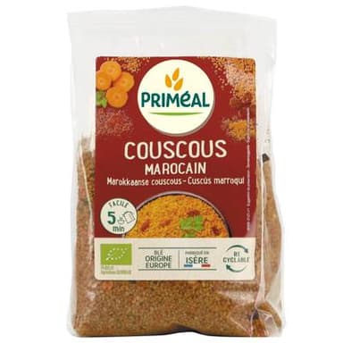 Priméal Couscous Marocain bio vegan, 300g
