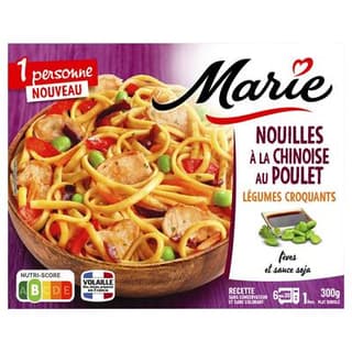 Marie Nouilles à la Chinoise au Poulet, 300g