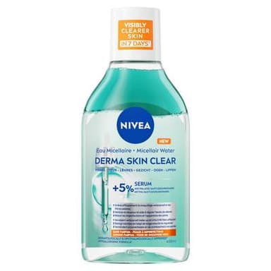 Nivea Eau micellaire Visage Yeux Lèvres Peaux à Imperfections, 400ml