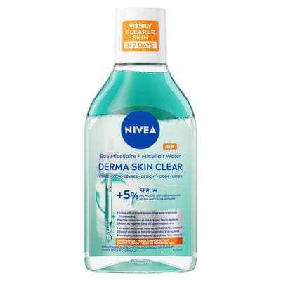 Nivea Eau micellaire Visage Yeux Lèvres Peaux à Imperfections, 400ml