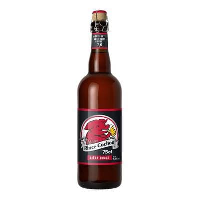 Rince Cochon Rouge Bière rouge 7.5°, 75cl