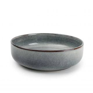 ONA Assiette creuse bleu Duna, 22xH6 cm