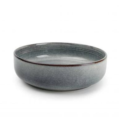 ONA Assiette creuse bleu Duna, 22xH6 cm