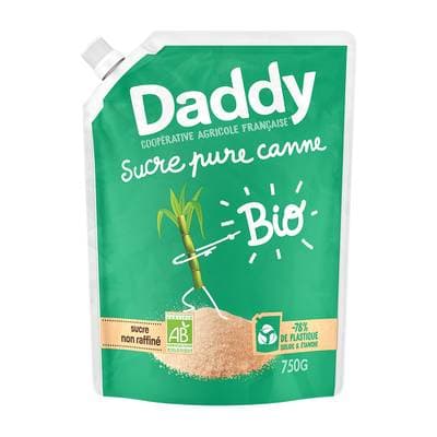 Daddy Sucre bio pure canne, 750g