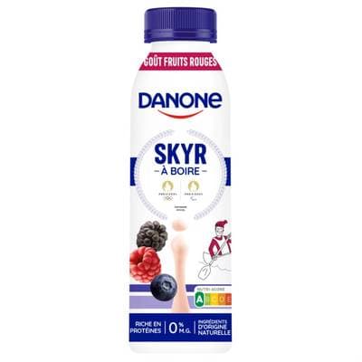 Danone Skyr à boire Fruits Rouges 0%mg, 270g